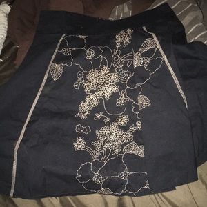 50s poodle skirt skater a line hem
